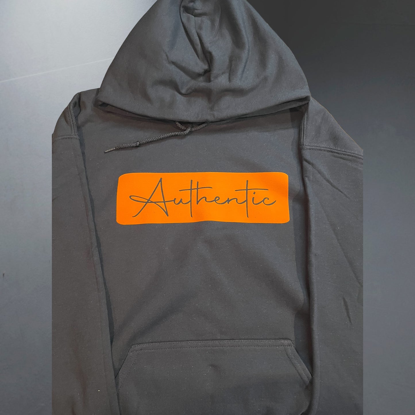 "Authentic" Unisex Logo Box T-Shirt/Sweatshirt/Hoodie (Additional Colors Avail.)