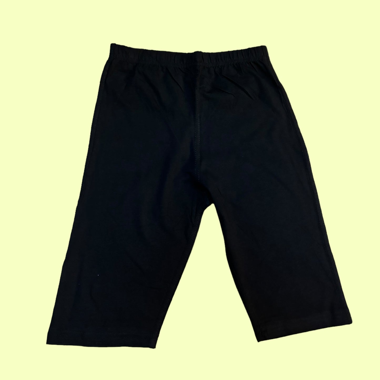 Women's Black Biking Short Set "Authentic" or "The Black Experience"