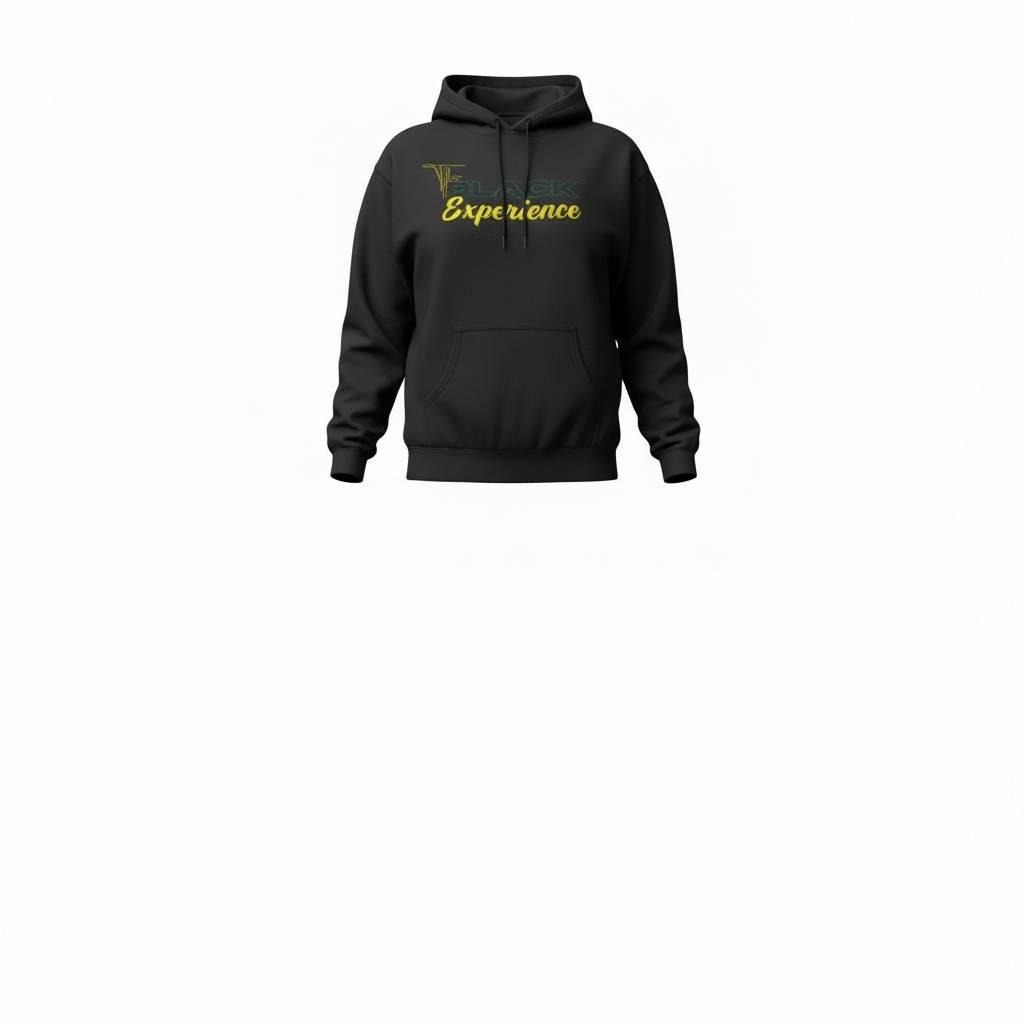 "The Black Experience" Flock Logo Hoodie