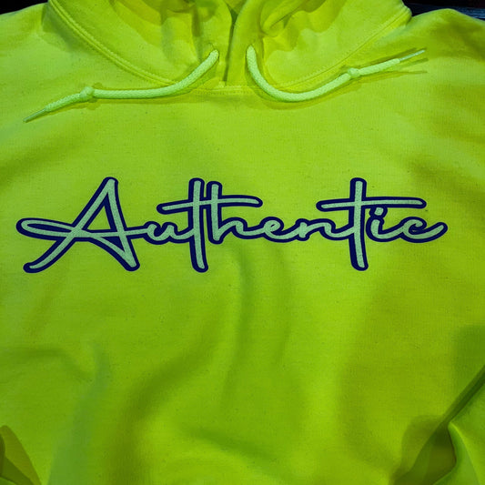 Authentic Hoodie/Neon Yellow