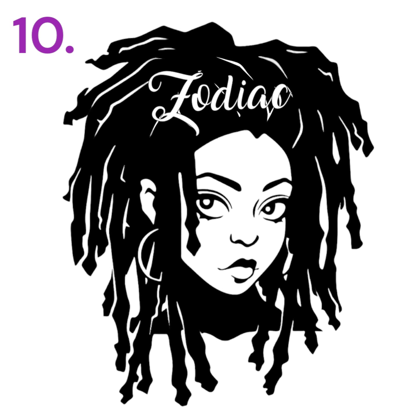 Zodiac Unisex T-Shirt/Hoodie in Glitter, Foil, or Flock (Additional Colors Avail.)