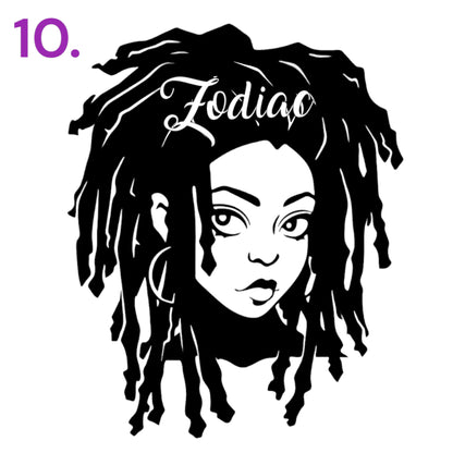 Zodiac Unisex T-Shirt/Hoodie in Glitter, Foil, or Flock (Additional Colors Avail.)