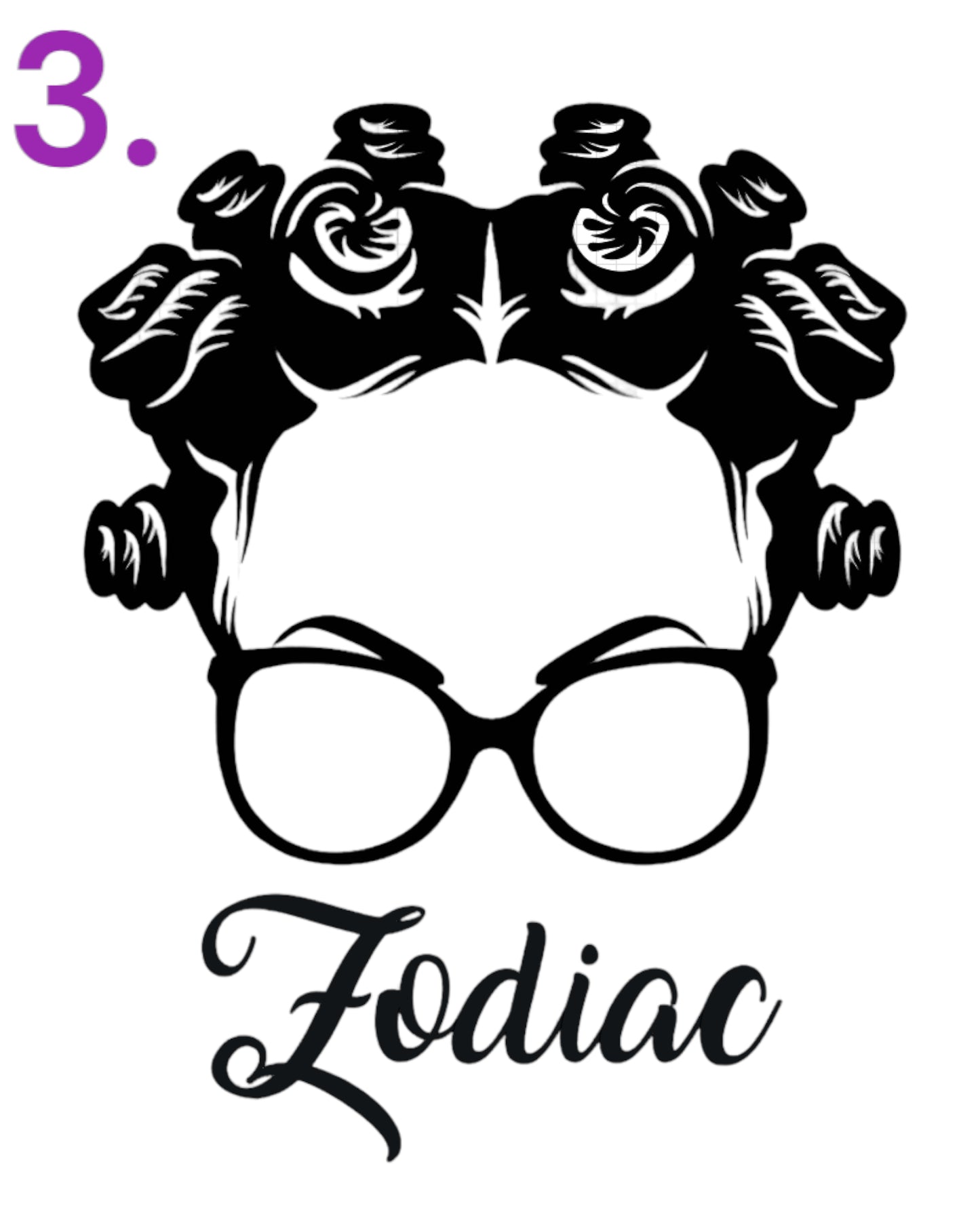 Zodiac Unisex T-Shirt/Hoodie in Glitter, Foil, or Flock (Additional Colors Avail.)