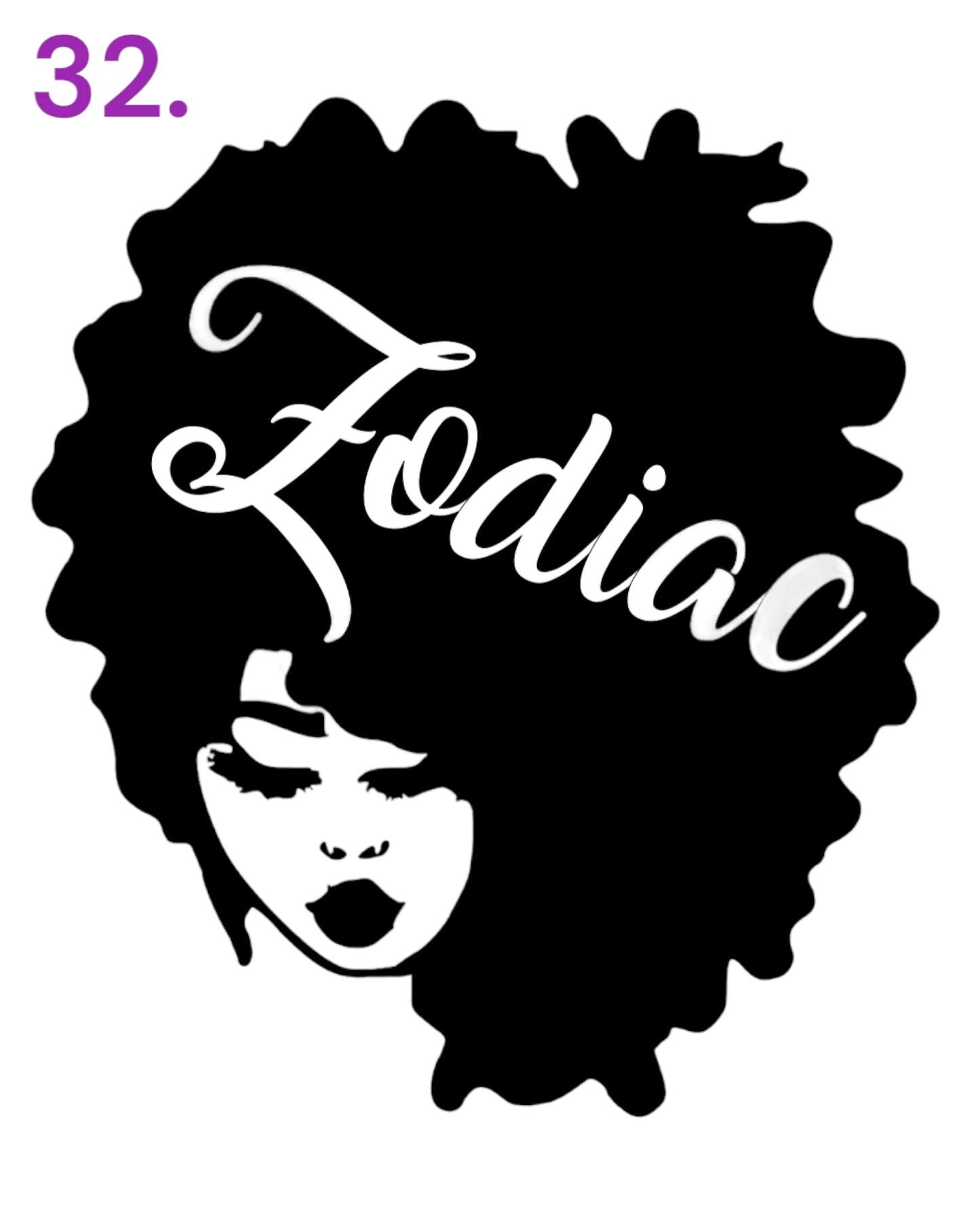 Zodiac Unisex T-Shirt/Hoodie in Glitter, Foil, or Flock (Additional Colors Avail.)