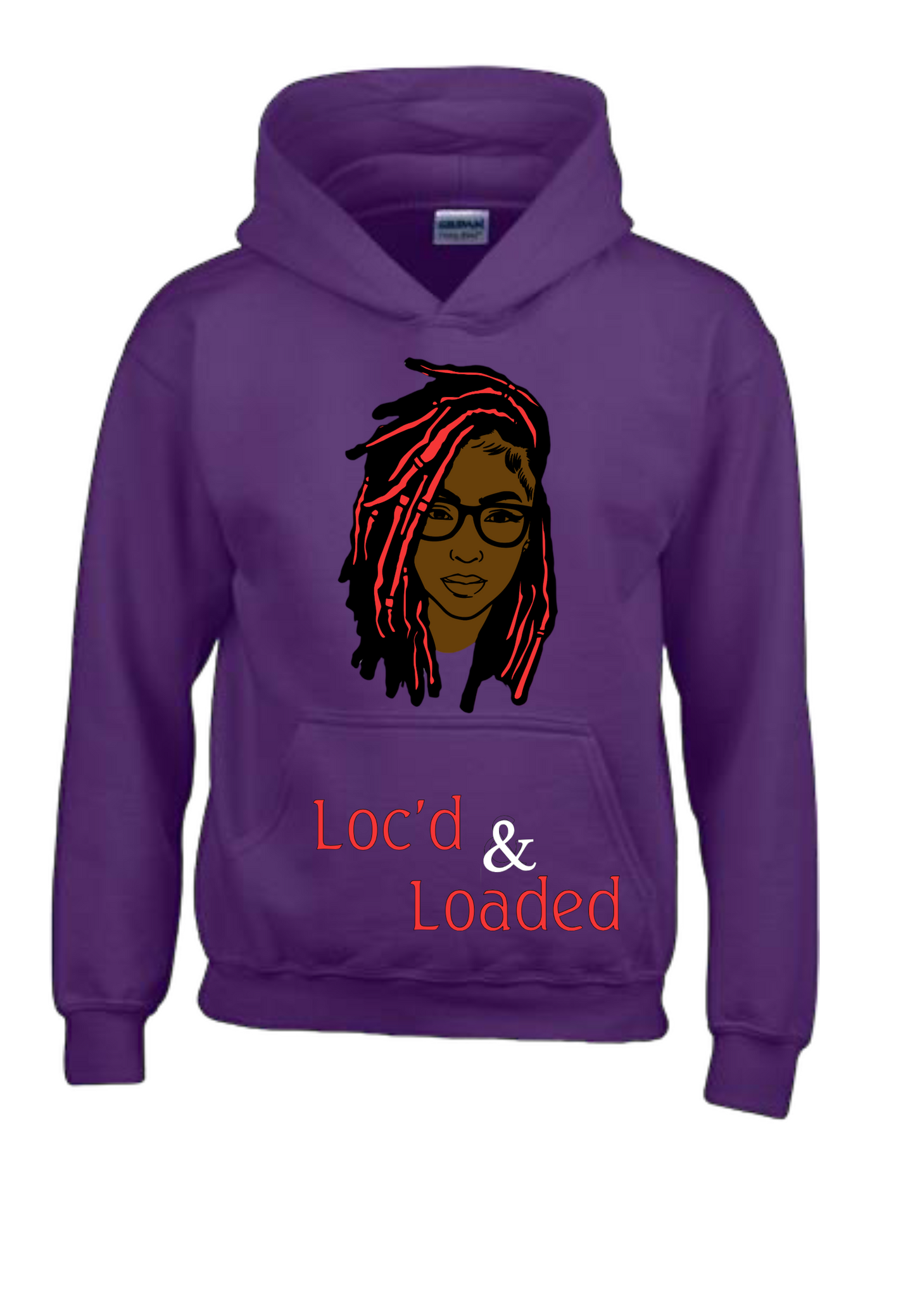 "Loc’d & Loaded" Unisex T-Shirt/Hoodie (Additional Colors Avail.)