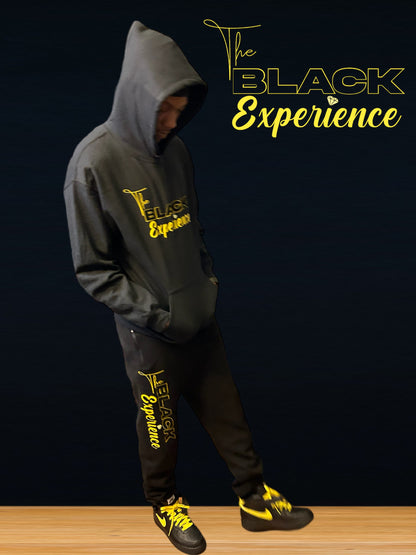 The Black Experience Flock Logo Unisex Apparel/Yellow