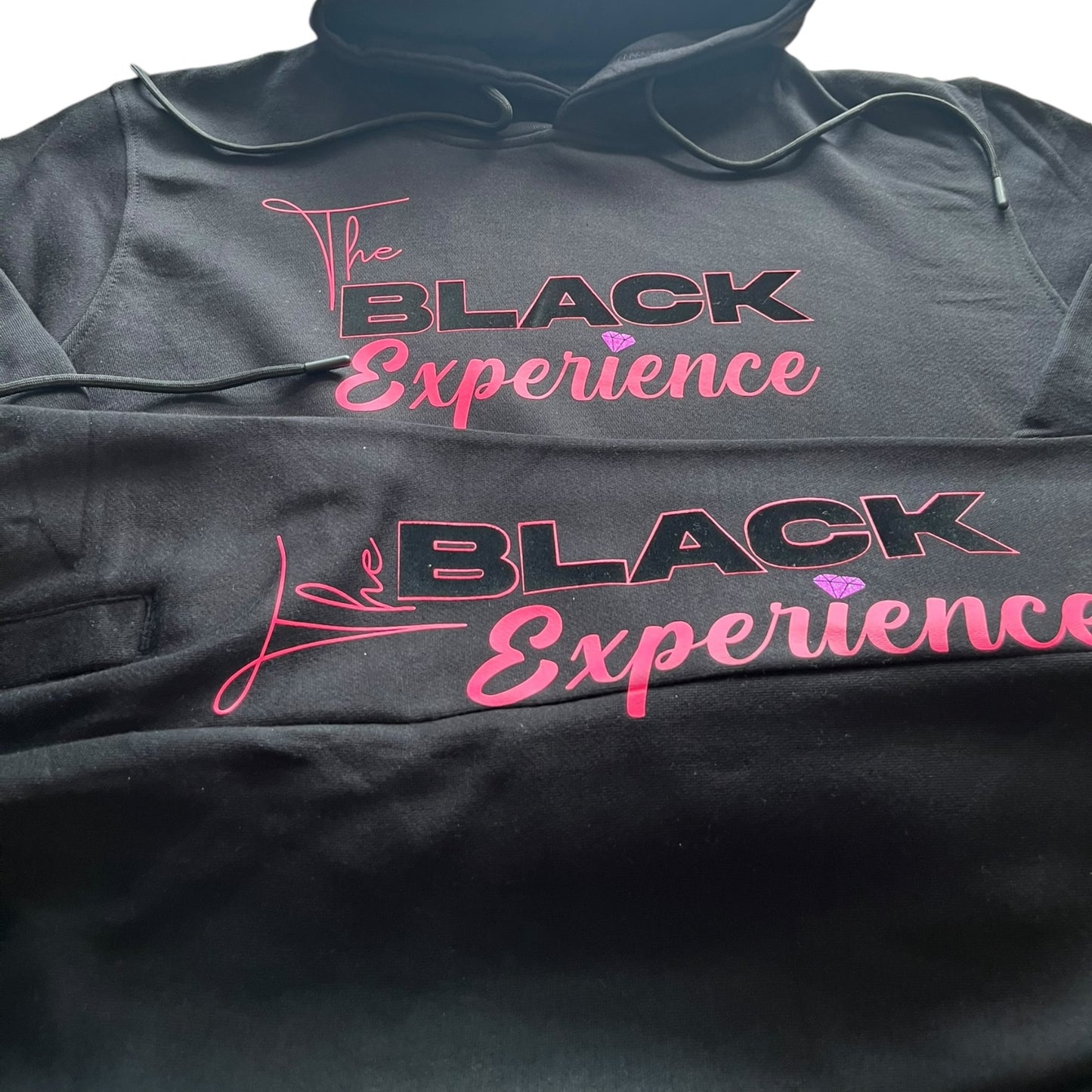 "The Black Experience" Unisex Flock Logo Jogging Suit