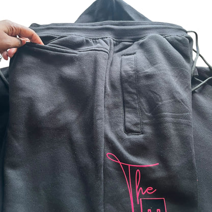 "The Black Experience" Unisex Flock Logo Jogging Suit