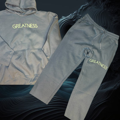 “Greatness” Unisex Jogging Suit (Available in multiple colors)