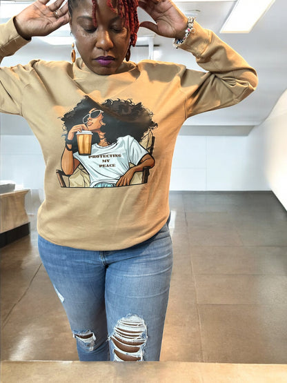 "Protecting My Peace" Women's Sweatshirt