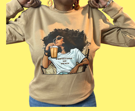 "Protecting My Peace" Women's Sweatshirt