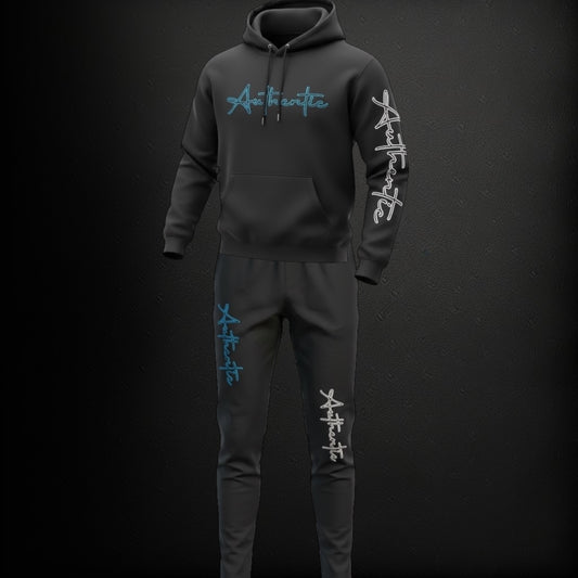 “Authentic” Flock Logo Jogging Suit