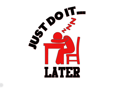 "Just Do It Later" Unisex T-Shirt (Additional Colors Avail.)